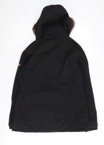 Ayacucho Women's Black Parka Jacket XL
