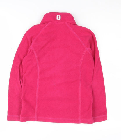 Mountain Warehouse Girls Pink Fleece Jacket 7-8 Years