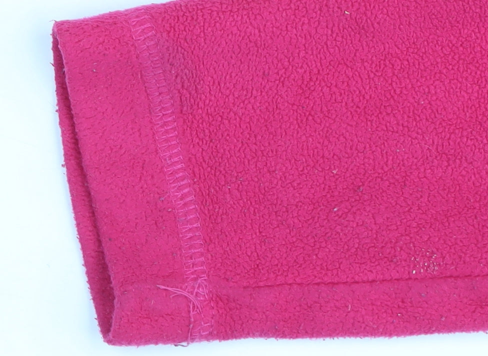 Mountain Warehouse Girls Pink Fleece Jacket 7-8 Years