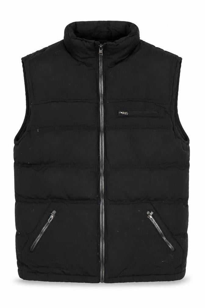 Mens UK Size M Twisted Soul Black Puffer Jacket