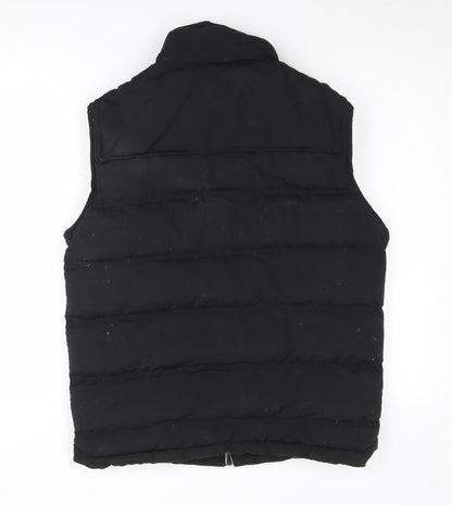 Mens UK Size M Twisted Soul Black Puffer Jacket