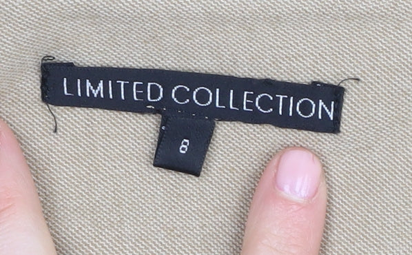 Limited Collection Women’s Beige Pencil Skirt Size 8