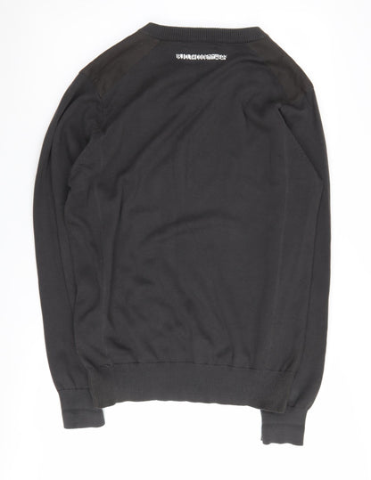 Jack & Jones Men's Black Pullover Jumper L