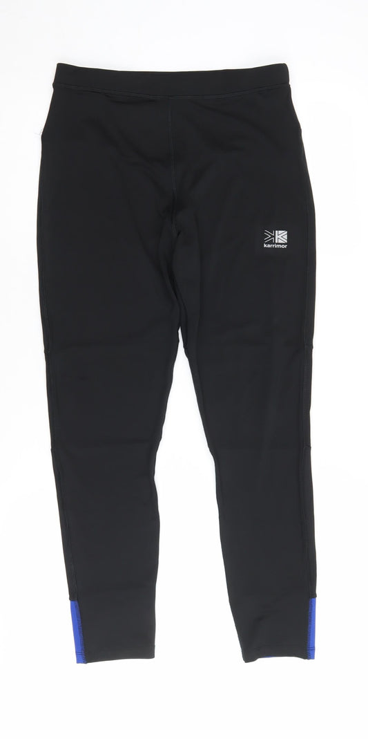 Karrimor Unisex Black Running Leggings L - Breathable & Stylish