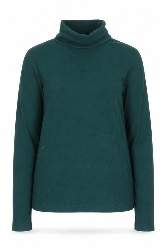 Uniqlo Women's Green Roll Neck Jumper S Long Sleeve