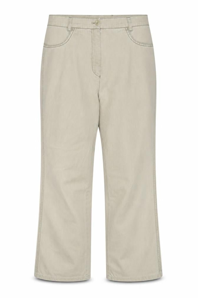 Womens UK Size 10 Viyella Regular Fit Casual Beige Trousers