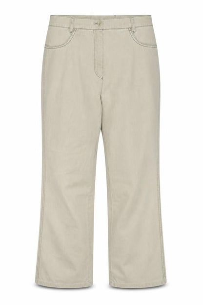 Womens UK Size 10 Viyella Regular Fit Casual Beige Trousers