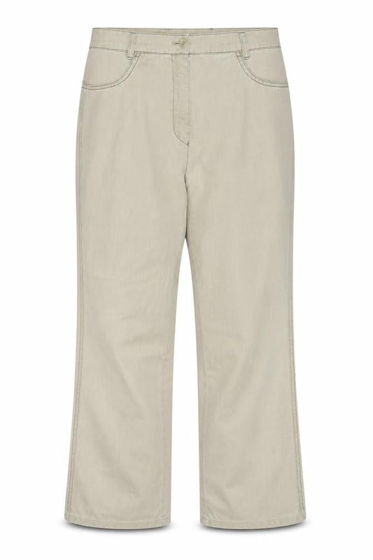 Womens UK Size 10 Viyella Regular Fit Casual Beige Trousers