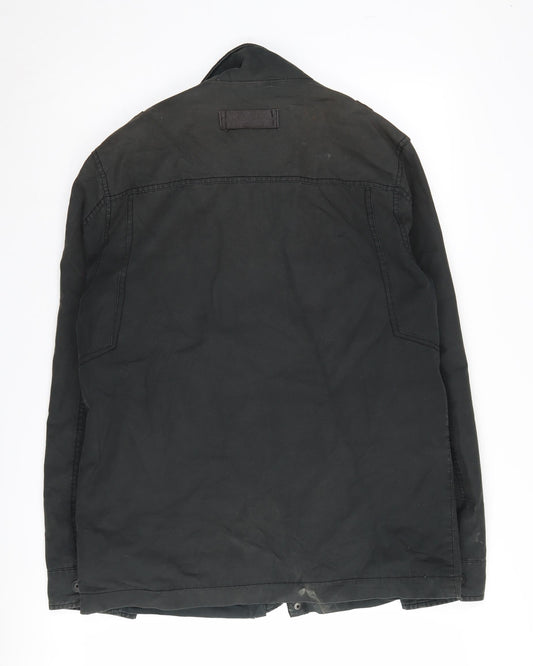 Mens UK Size M F.F.P. Green Military Jacket