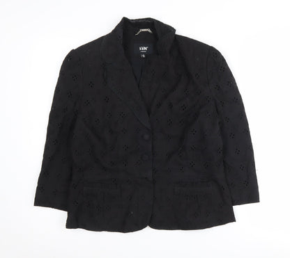 Yen London Women's Black Blazer Size 14