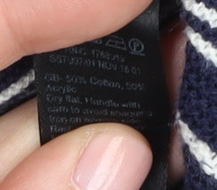 Womens UK Size 10 Monsoon Blue Cardigan Jumper