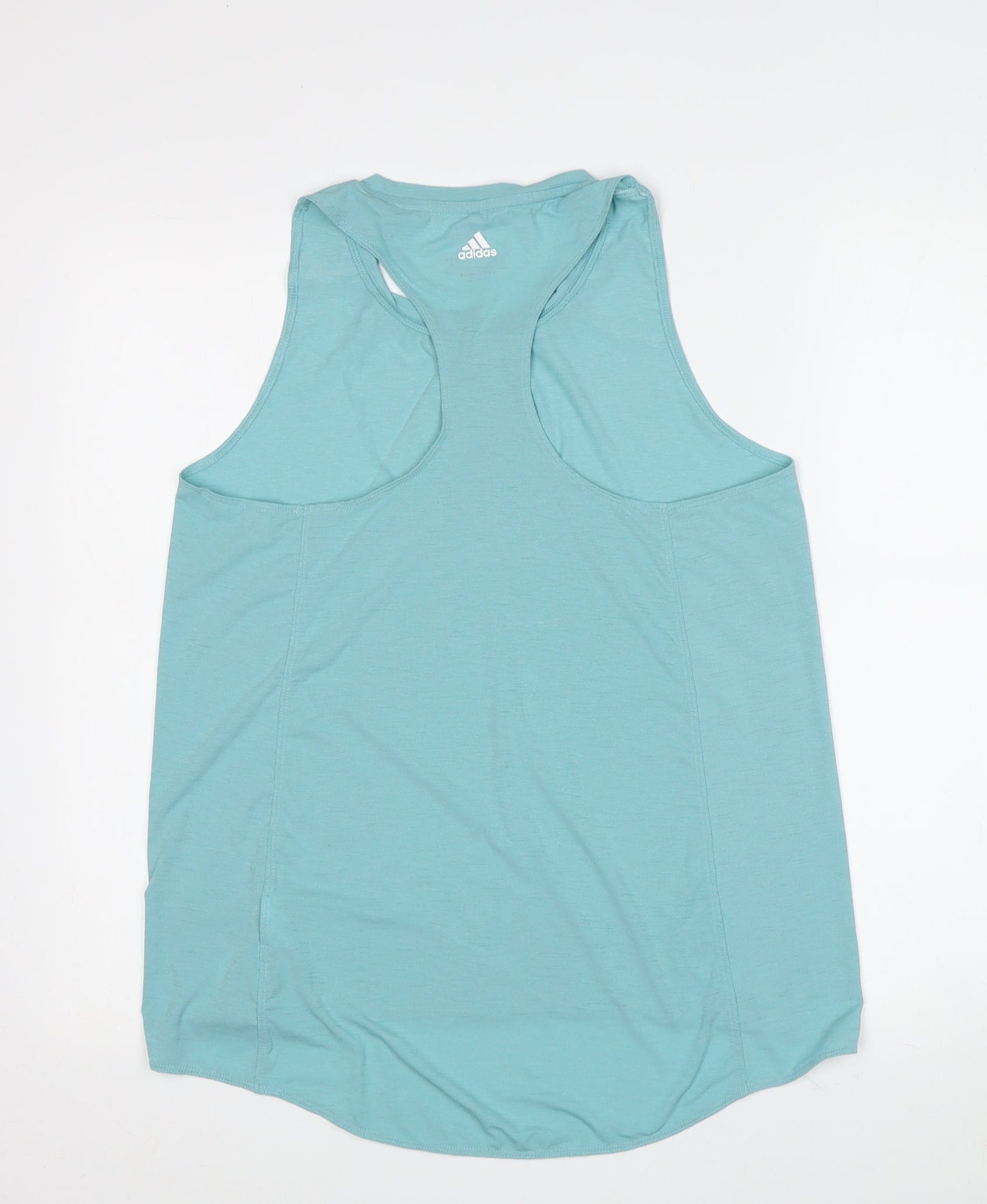 Adidas Women's Blue Gym Tank S - Lightweight & Breathable