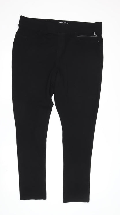 Womens UK Size XL DKNY  Jegging Black Leggings