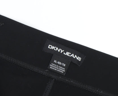 Womens UK Size XL DKNY  Jegging Black Leggings