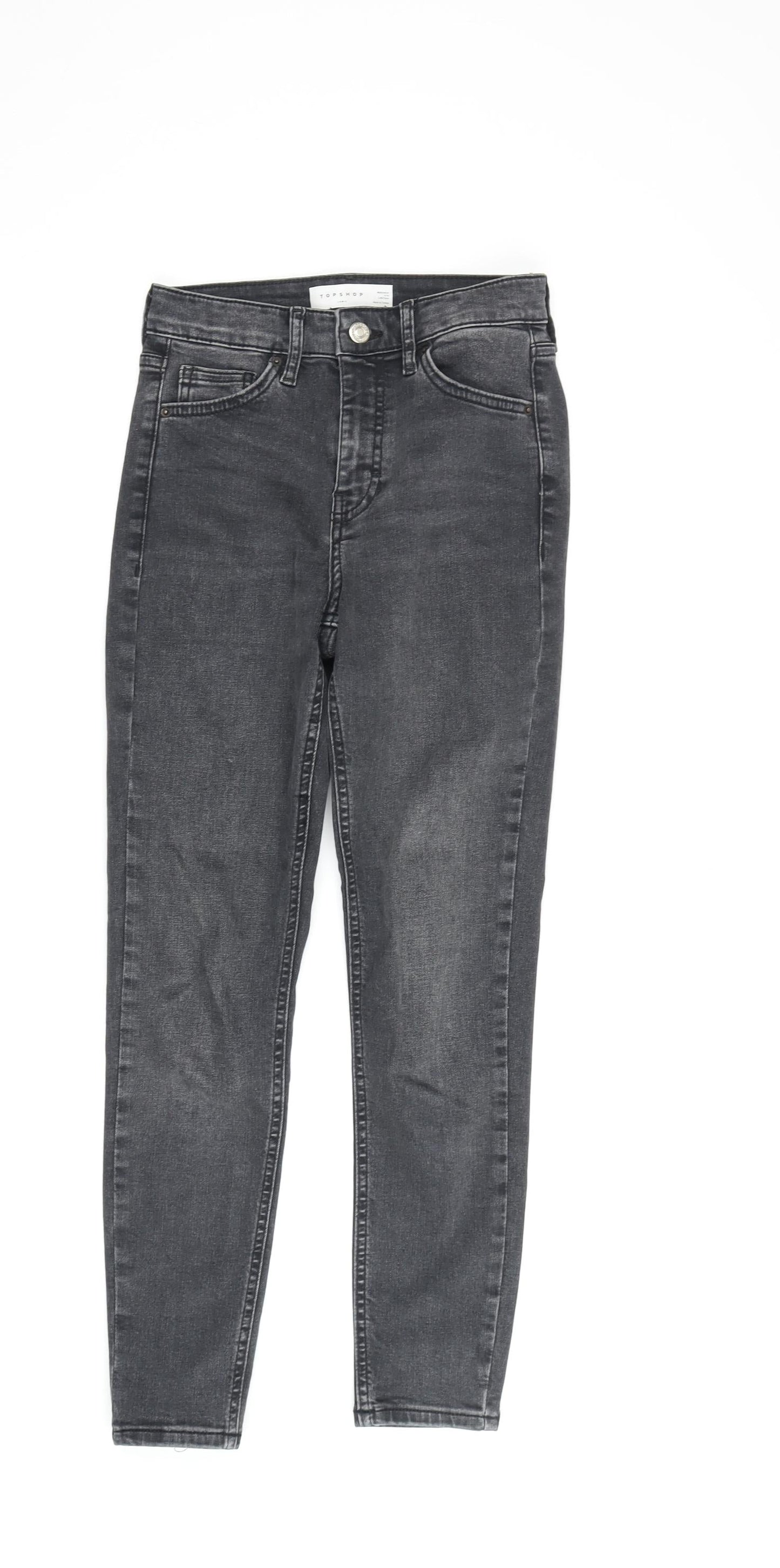 Topshop Women's Black Skinny Jeans - Size 6