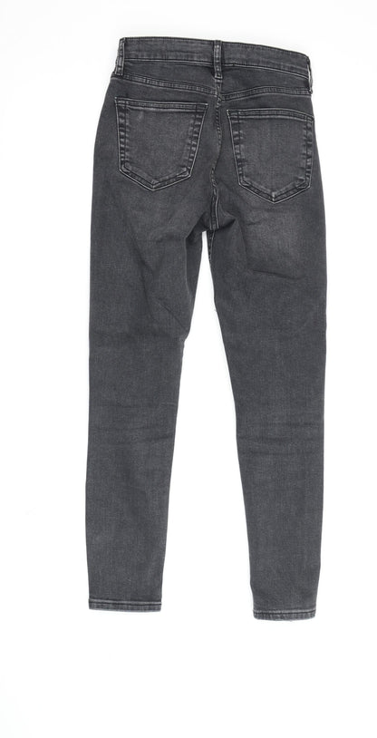 Topshop Women's Black Skinny Jeans - Size 6
