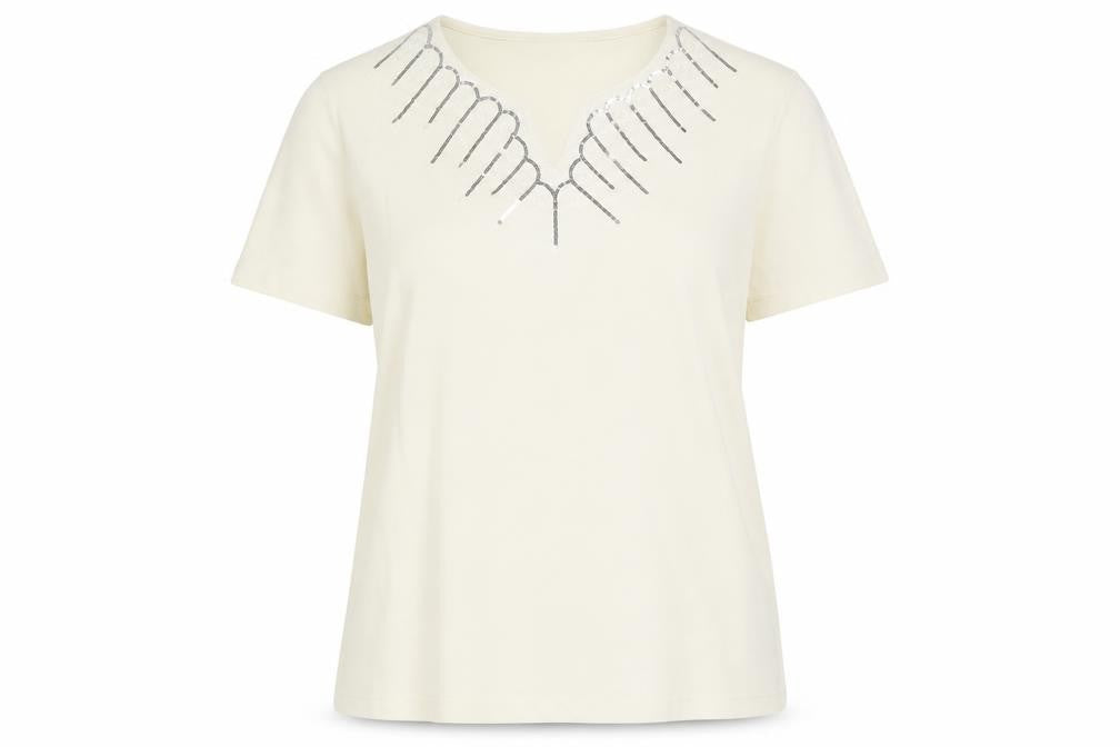 Womens UK Size L Damart White  T-Shirt