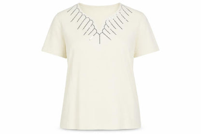 Womens UK Size L Damart White  T-Shirt