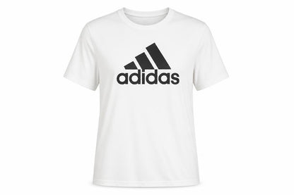 Unisex Adults UK Size S adidas White Gym & Training T-Shirt