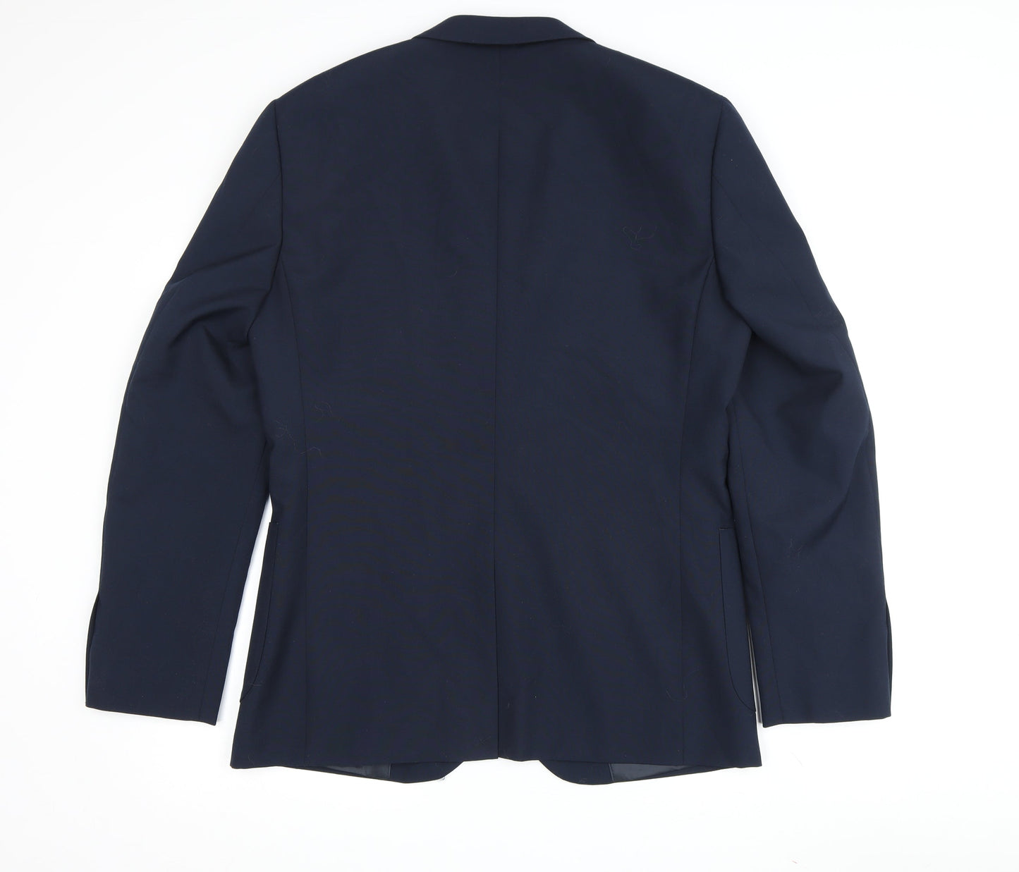 Mens UK Size M Jeff Banks Regular Blue Suit Jacket