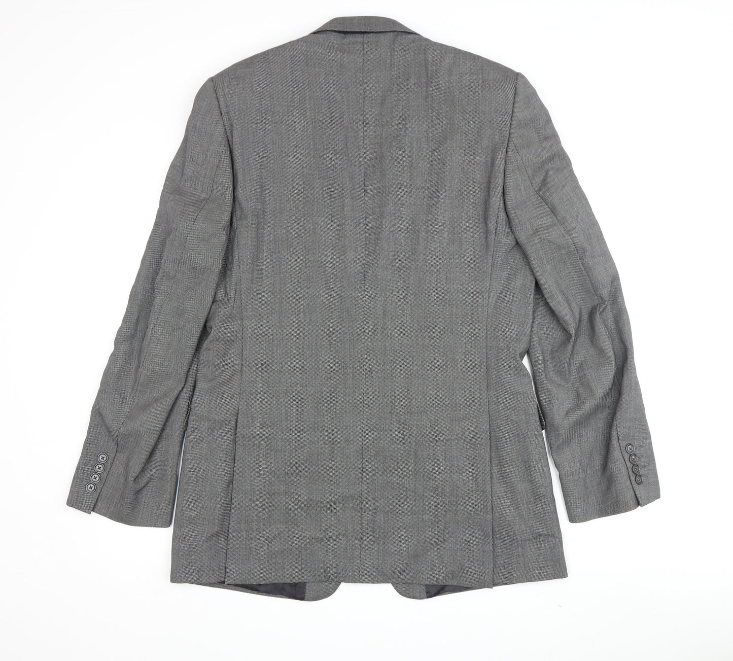 Mens UK Size 40 Jaeger Regular Grey Suit Jacket