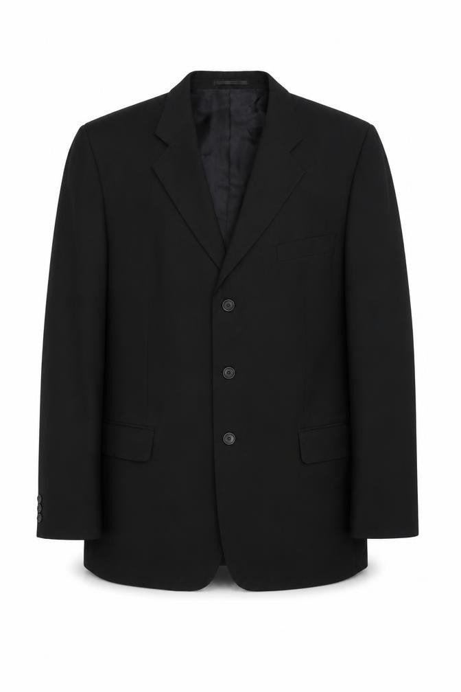 Mens UK Size 44 Copperstone Regular Black Suit Jacket