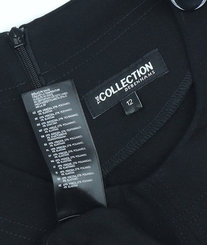 The Collection Women’s Black Sheath Dress, Size 12