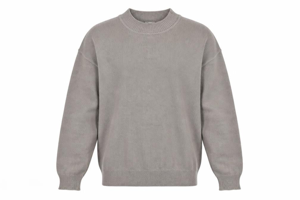 Mens UK Size L Damart Beige Pullover Jumper