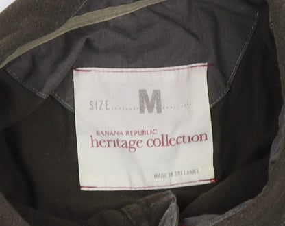 Banana Republic Men's Brown Polo, M, Organic Cotton