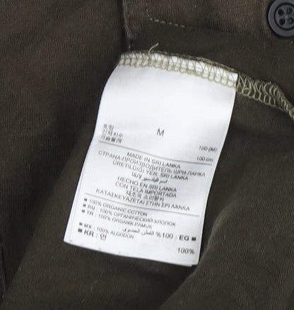 Banana Republic Men's Brown Polo, M, Organic Cotton