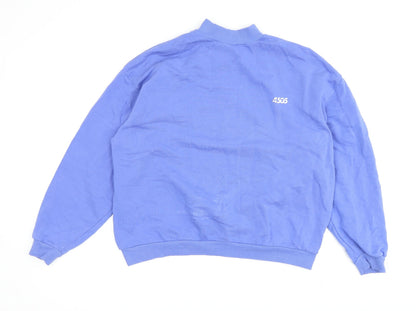 Womens UK Size 10 ASOS Blue Pullover Sweatshirt