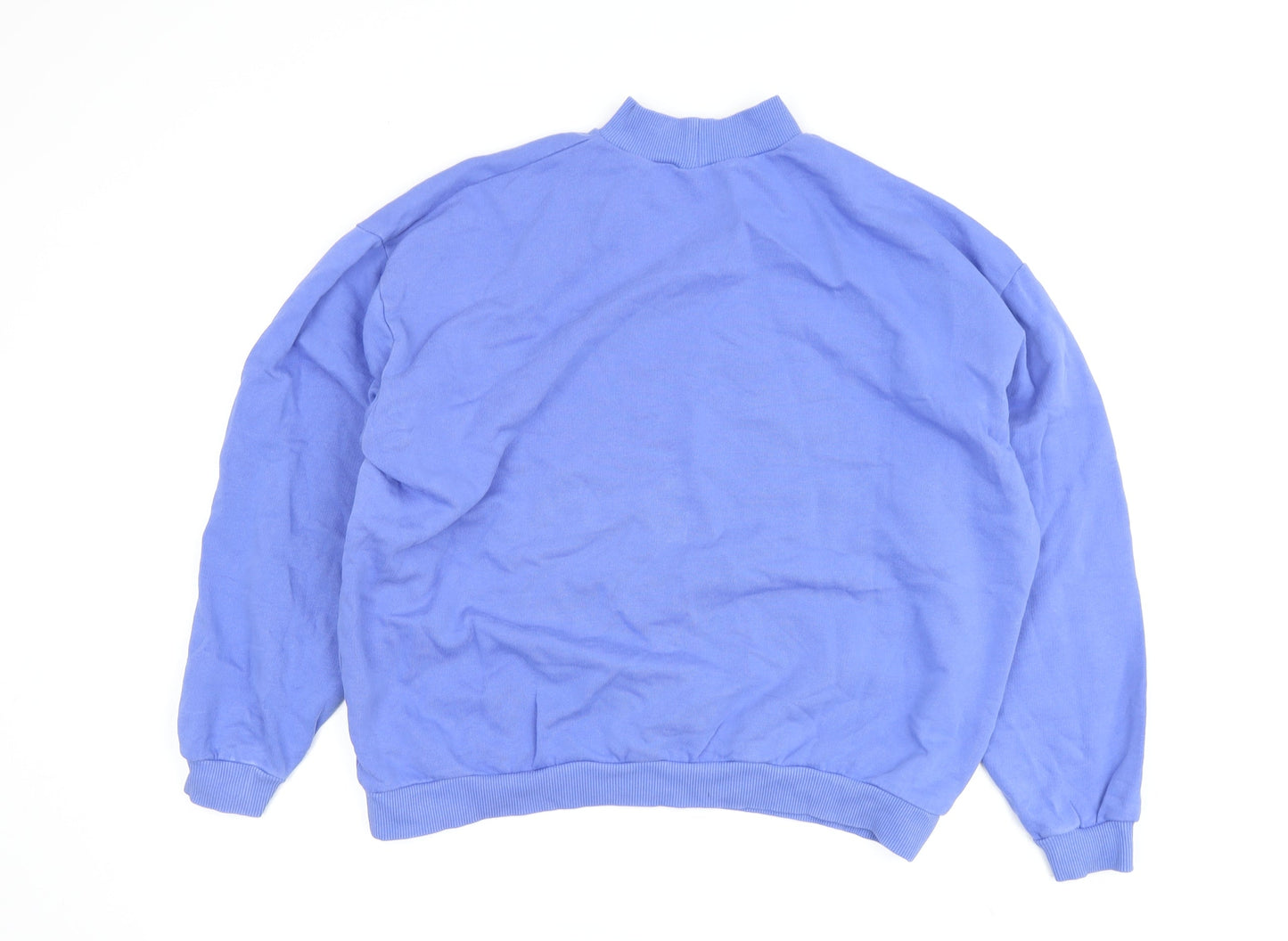 Womens UK Size 10 ASOS Blue Pullover Sweatshirt