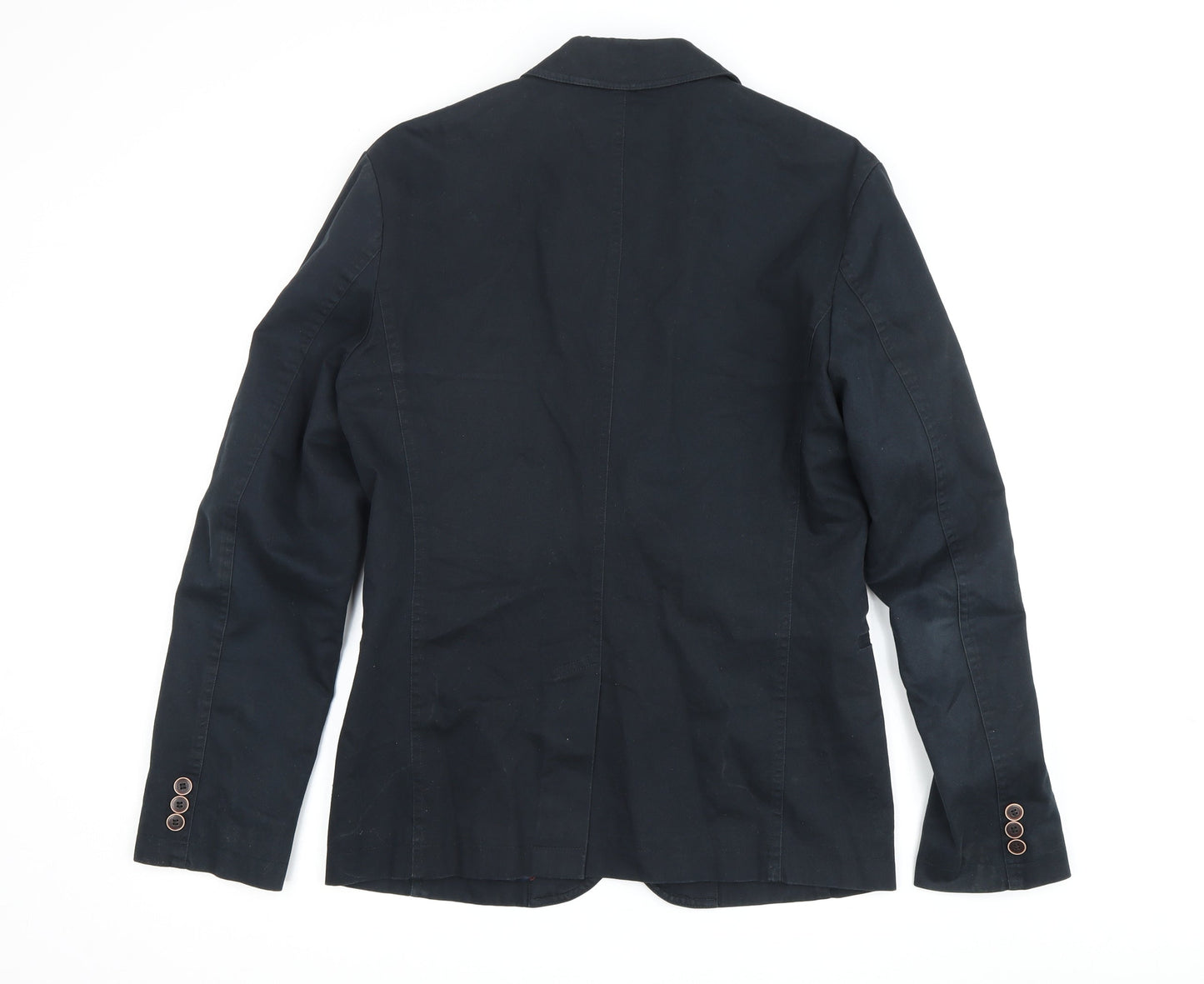 Mens UK Size S Butler & Webb Black Basic Jacket