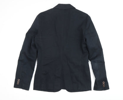 Mens UK Size S Butler & Webb Black Basic Jacket