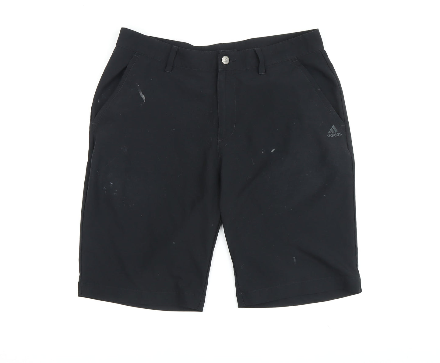 Adidas Men's Black Chino Shorts, Size 32, Casual