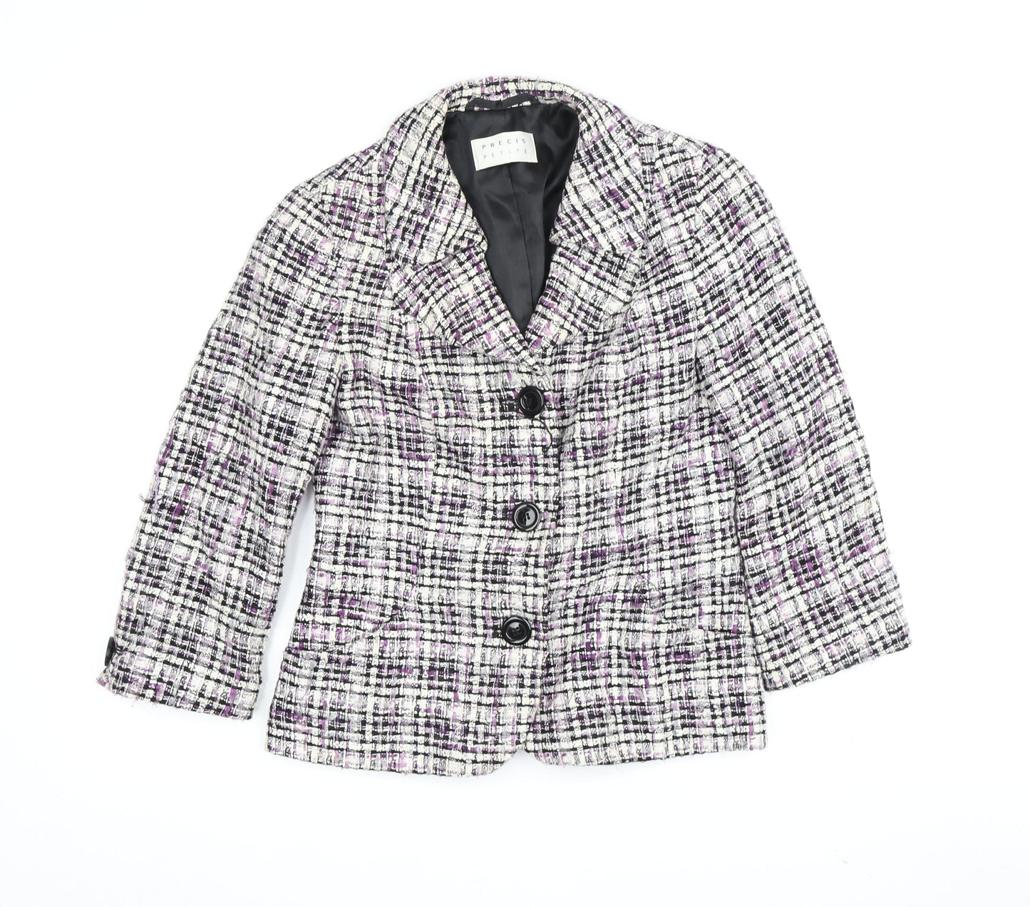 Precis Petite Women's Check Blazer Multicoloured UK 4