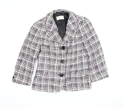 Precis Petite Women's Check Blazer Multicoloured UK 4