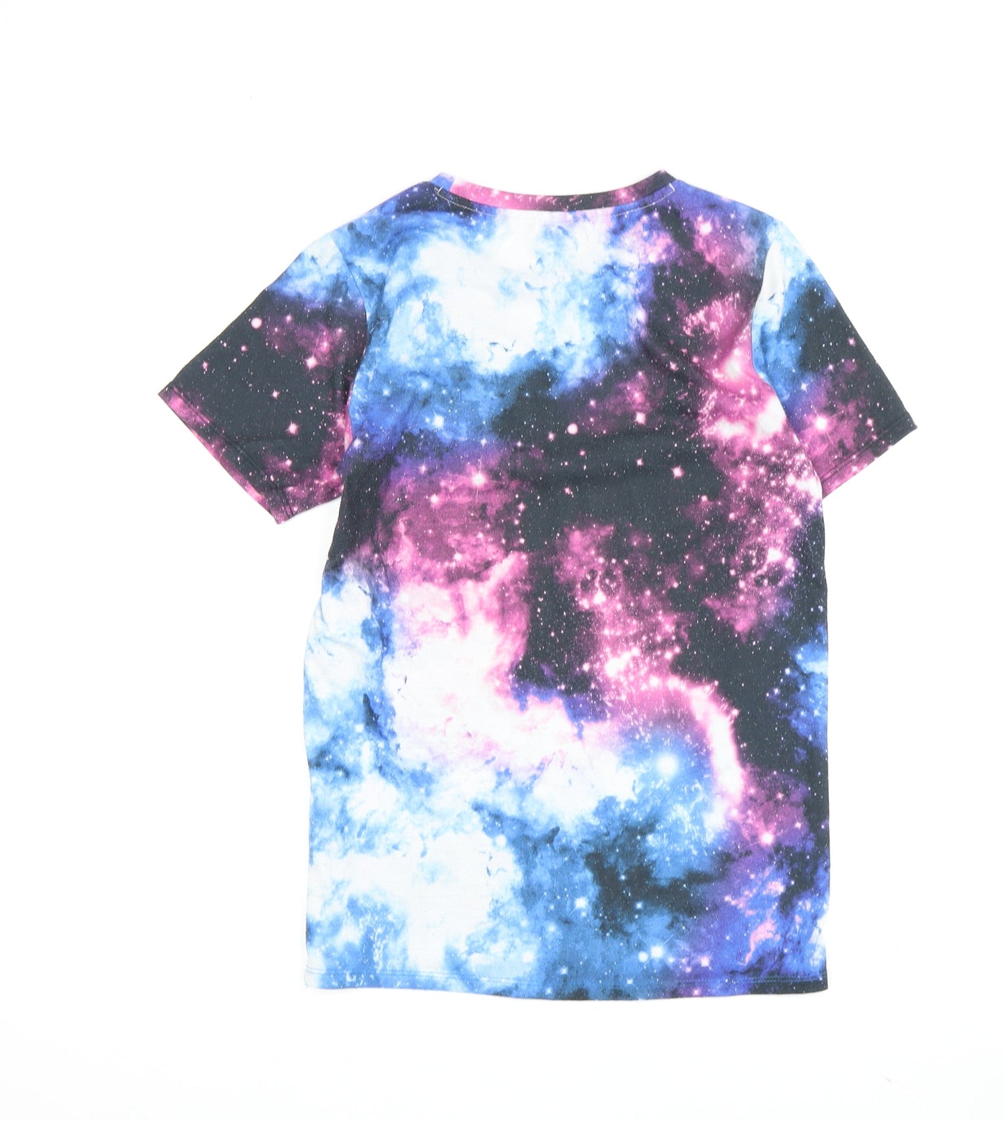 Hype Boys Multicoloured Galaxy Graphic T-Shirt 13 Years