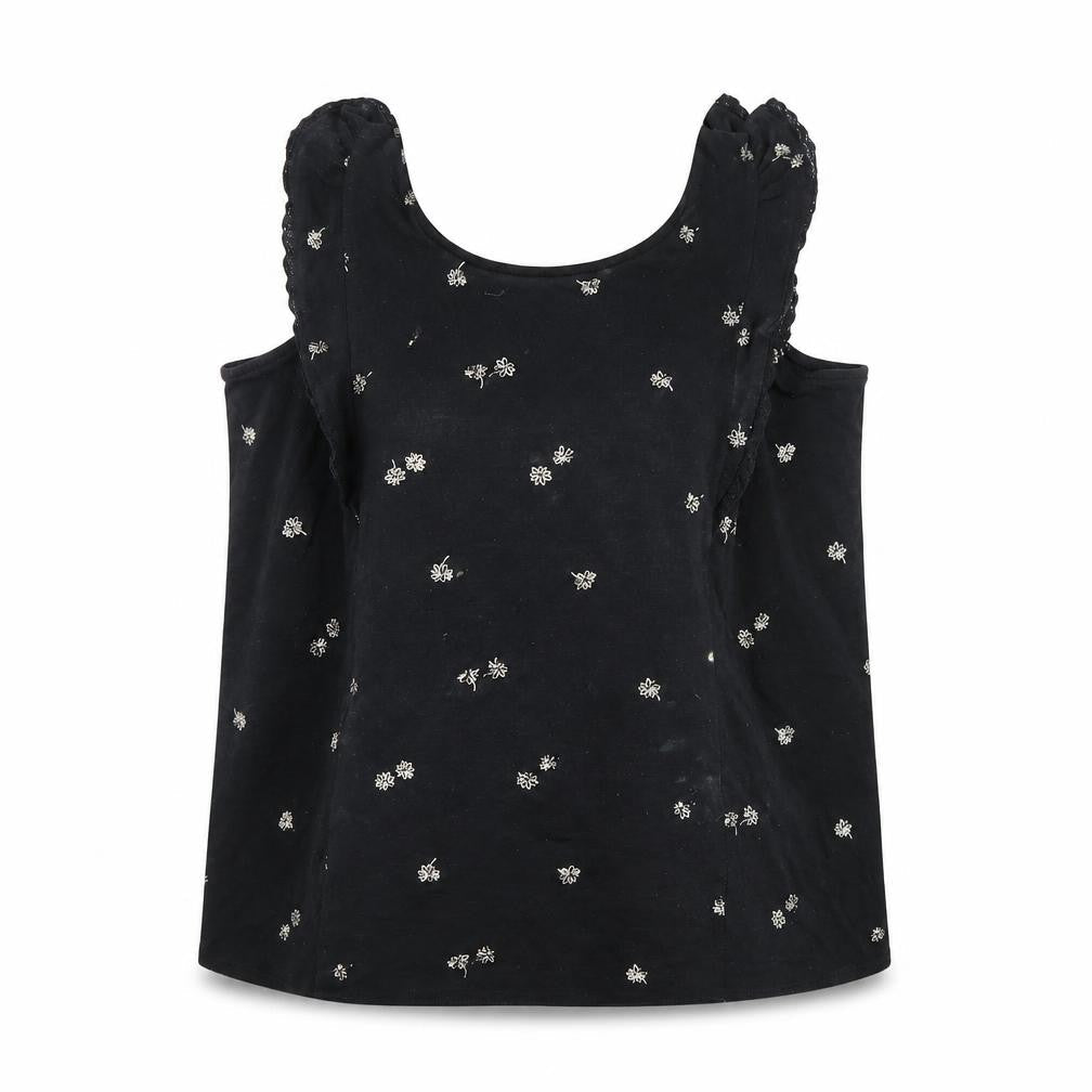 Womens UK Size 12 Fat Face Black  Blouse