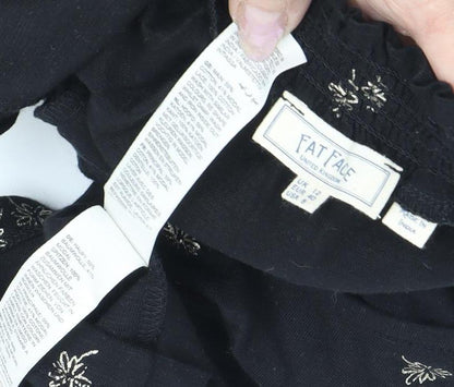Womens UK Size 12 Fat Face Black  Blouse