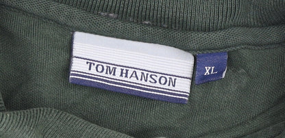 Tom Hanson Men's Green Polo Shirt XL Cotton Casual