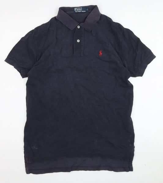 Polo by Ralph Lauren Men's Blue S Polo Shirt