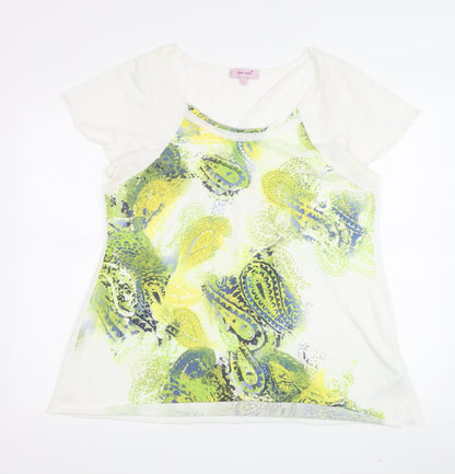 Womens UK Size 16 Marks and Spencer Multicoloured  T-Shirt