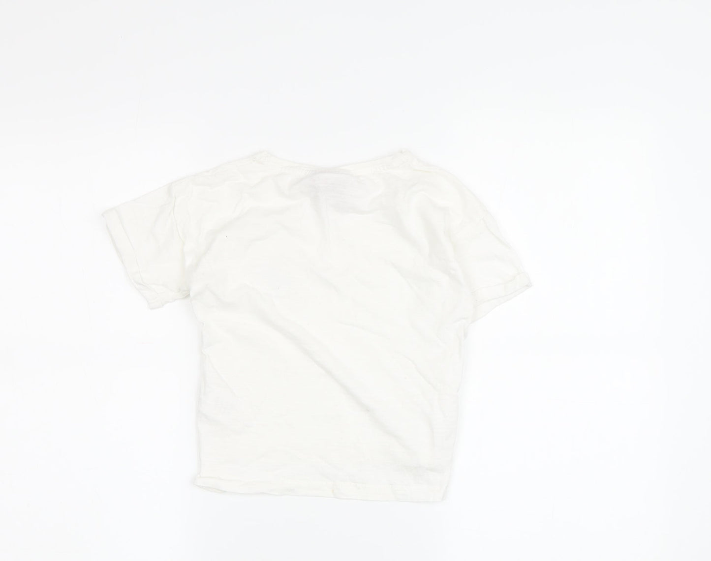 Peanuts Girls White Snoopy T-Shirt, Size 3-4 Years