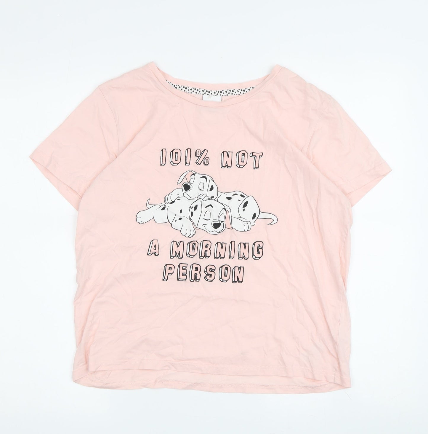 Teens UK Size L Disney Pink  T-Shirt
