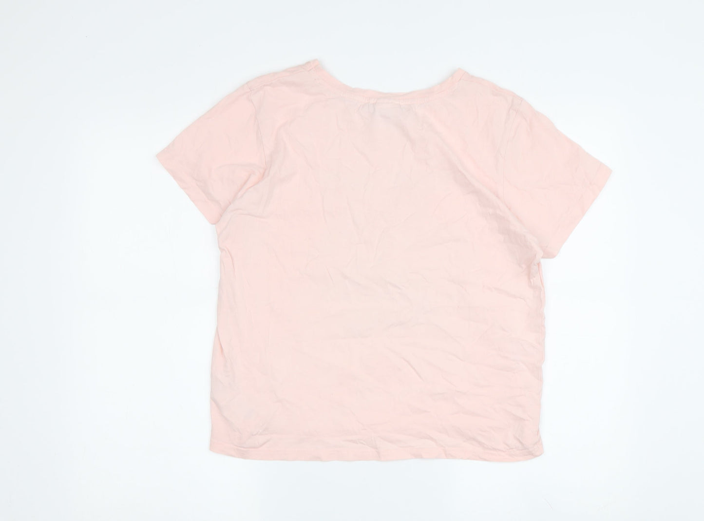 Teens UK Size L Disney Pink  T-Shirt