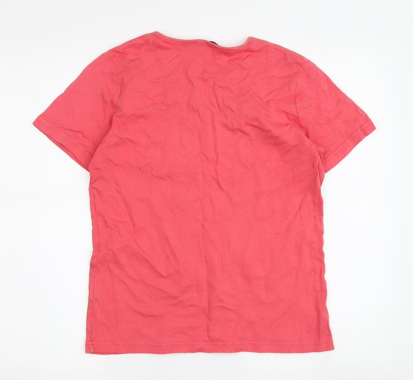 Womens UK Size S Isle Essentials Pink  T-Shirt