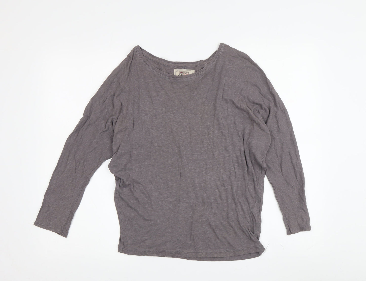 Arabella & Addison Women’s Grey Long Sleeve T-Shirt S