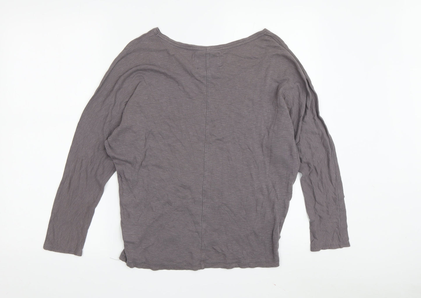Arabella & Addison Women’s Grey Long Sleeve T-Shirt S