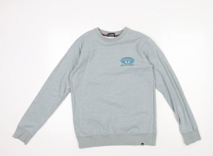 Mens UK Size XS Animal Blue Pullover Sweatshirt